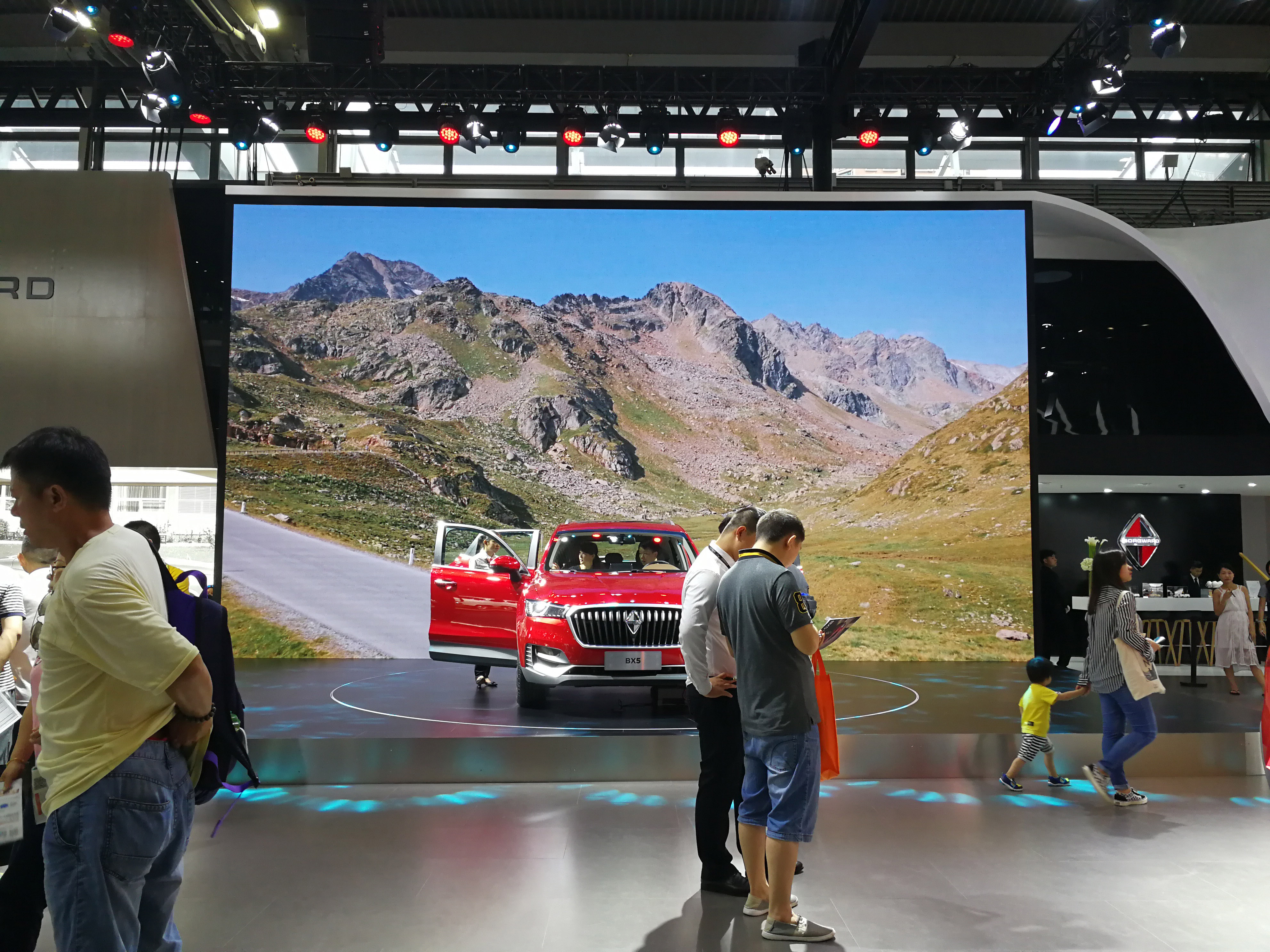 Auto show LED display