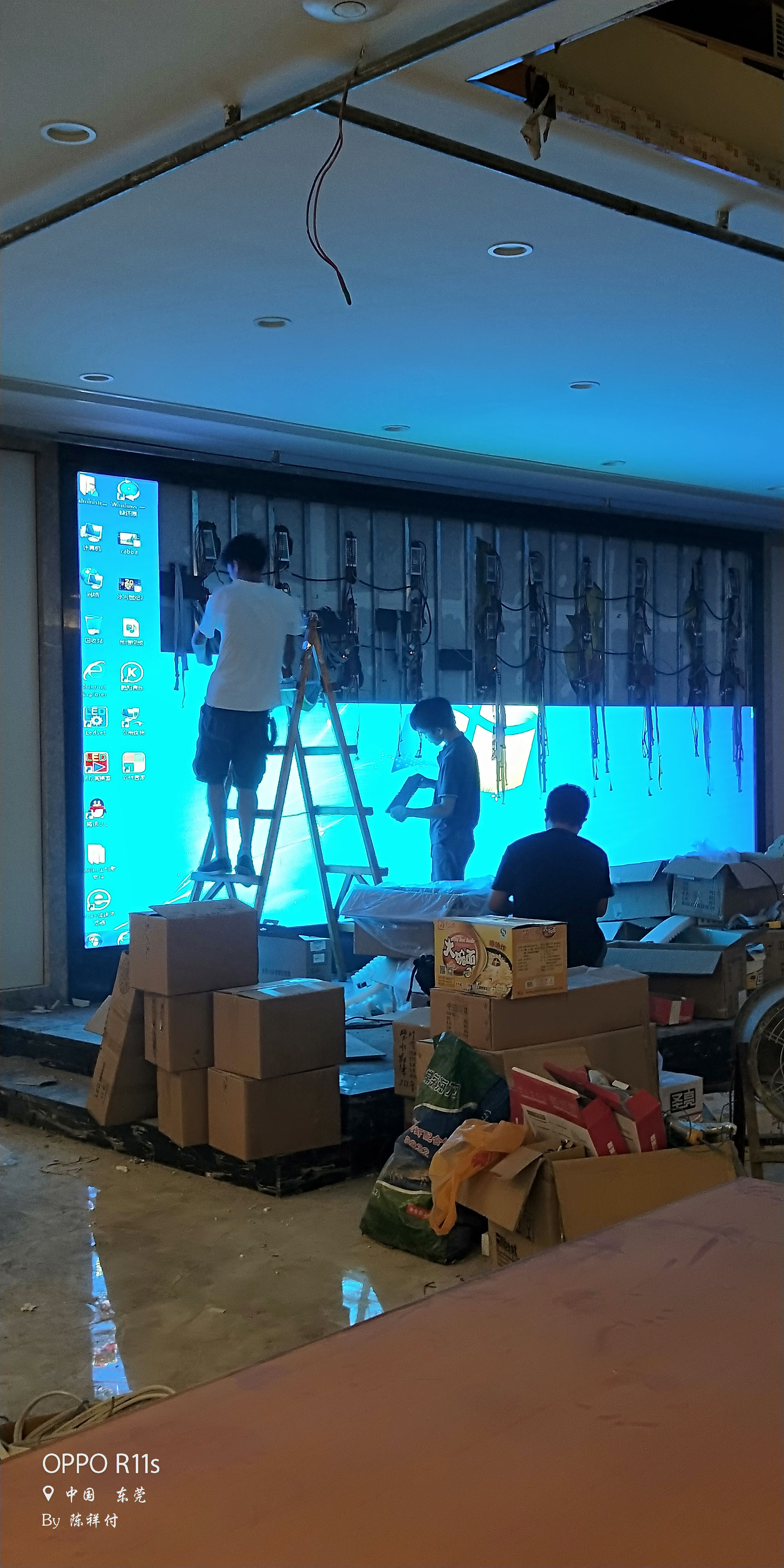 LED full-color screen installation should pay attention to the problems, LED screen installation attention, installation of LED screen, LED screen installation